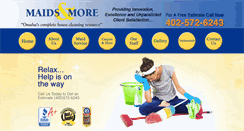 Desktop Screenshot of maidsandmore.com